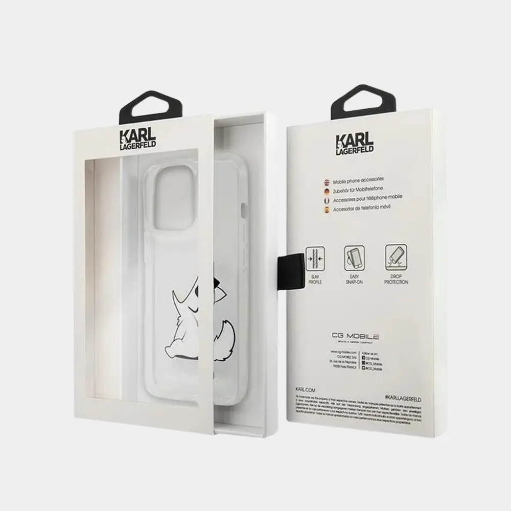 karl lagerfeld iphone14 promax telefontok átlátszó