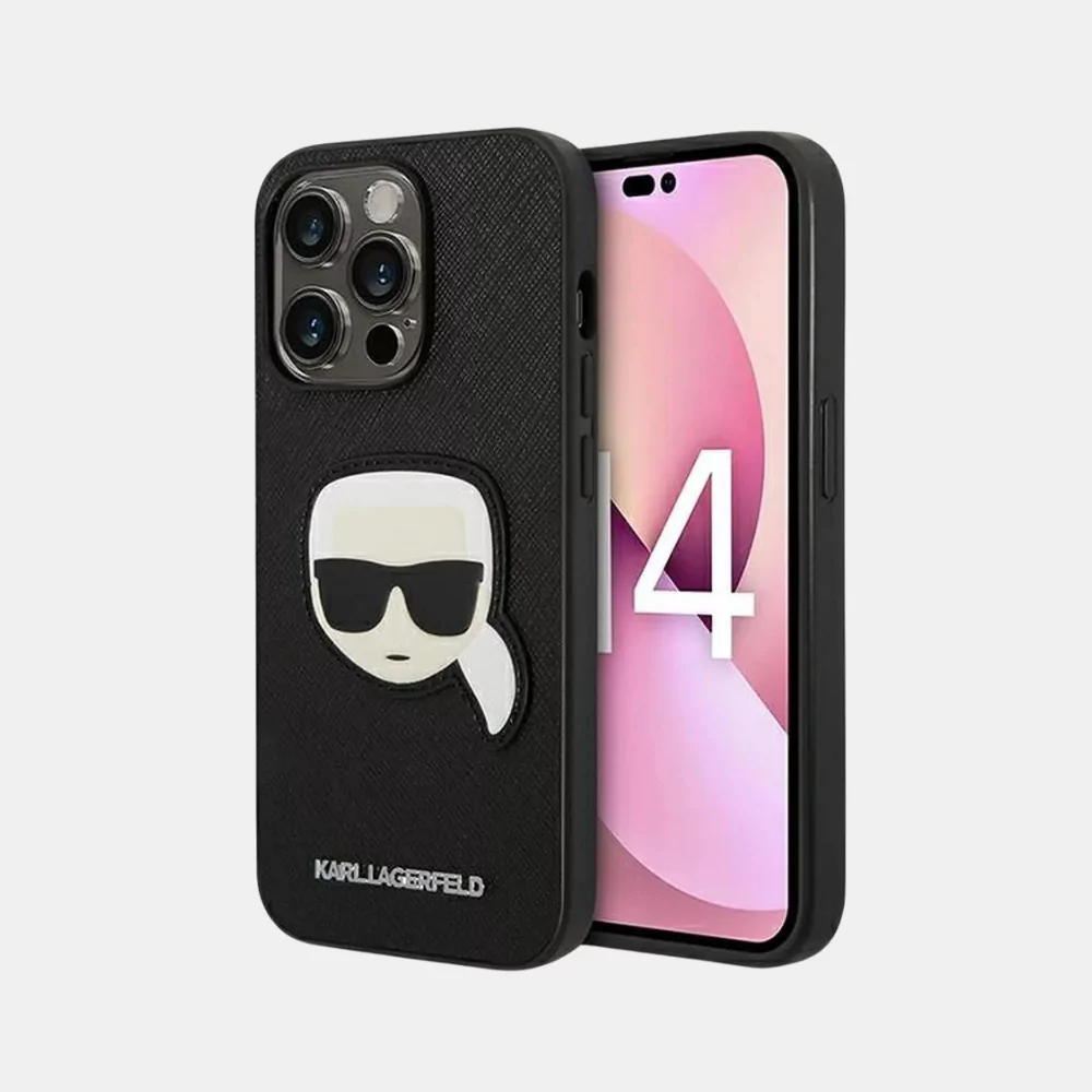 karl lagerfeld iphone14 promax telefontok fekete