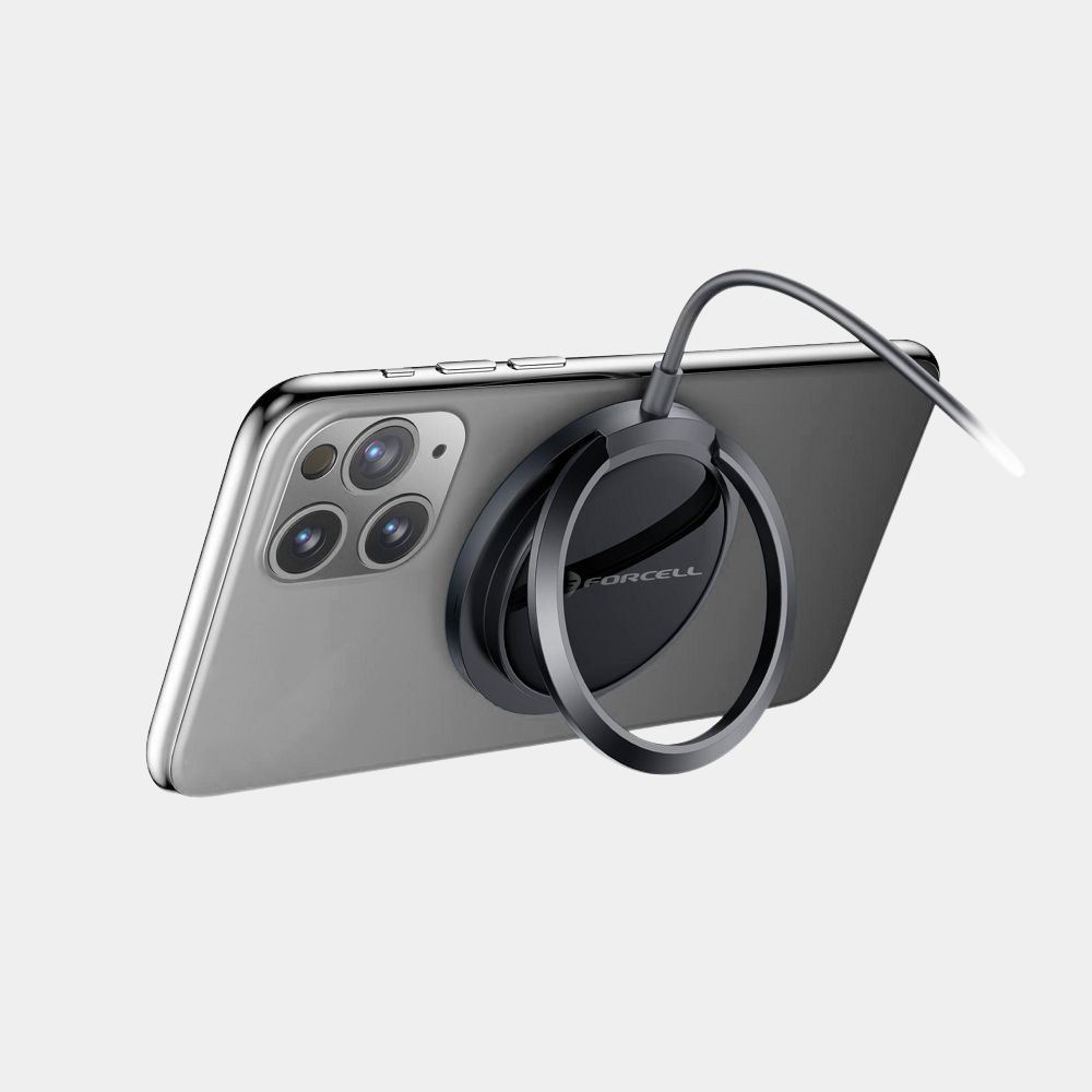 FORCELL F-ENERGY PowerPod indukciós MagSafe töltő fekete - Image 5
