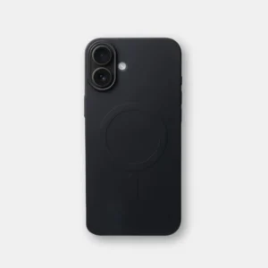 MattMag Silicone-Shield black iPhone 16 tok