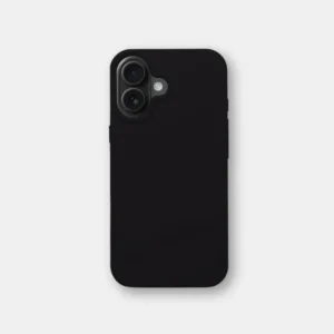 Forcell Silicone black iPhone 16 tok