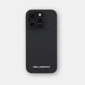 Karl Lagerfeld Quilted Pattern iPhone 15 Pro Max tok
